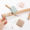 Wholesale automatic telescopic pu tape measure, clothing measuring tape, cute mini soft tape, can be made with logo Item Picture